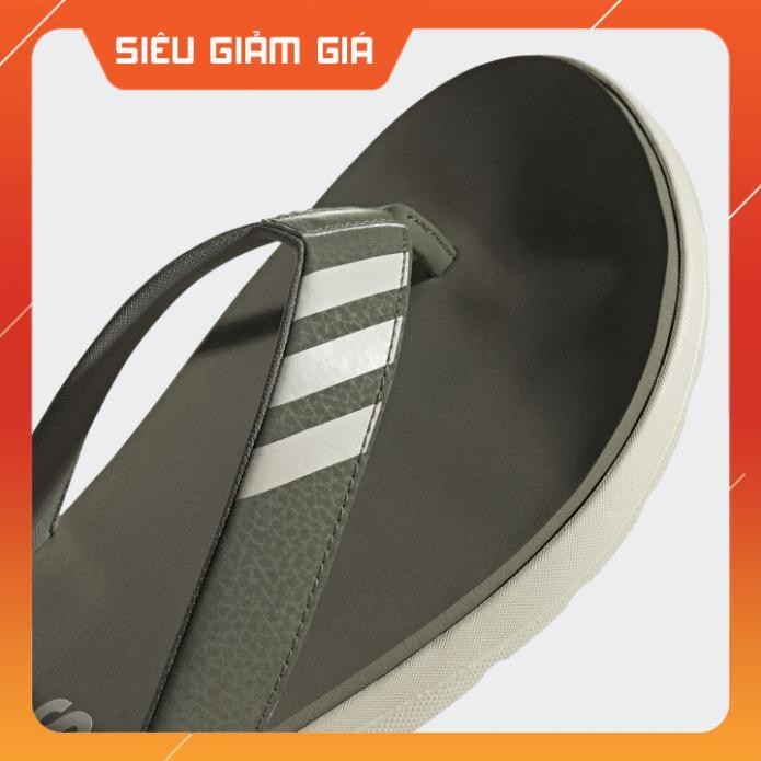 Dép xỏ ngón adidas SWIM Comfort Nam Màu xanh lá EG2067 -new