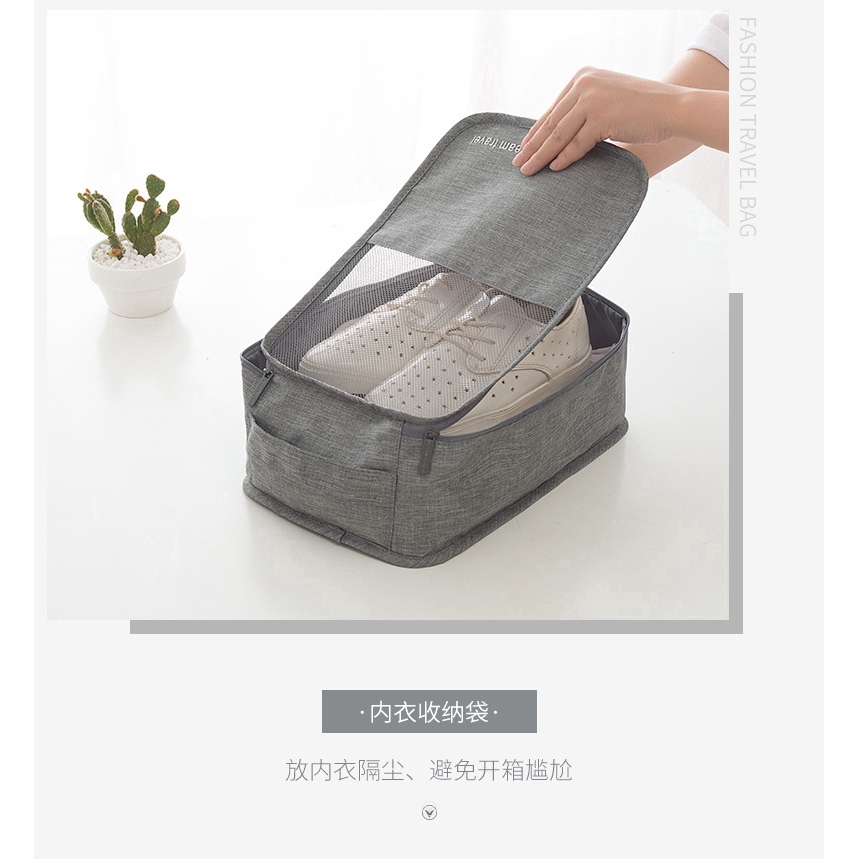 Bộ 7 túi đựng cho hành lý kiểu dáng tiện lợi