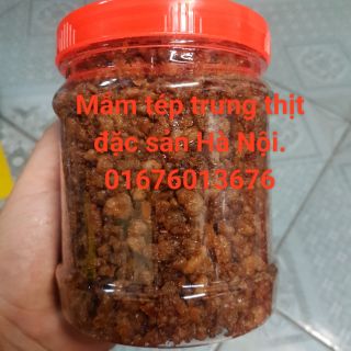 Com bo 500g Mắm tép trưng thịt được làm từ mắm tép nhà bà boong
