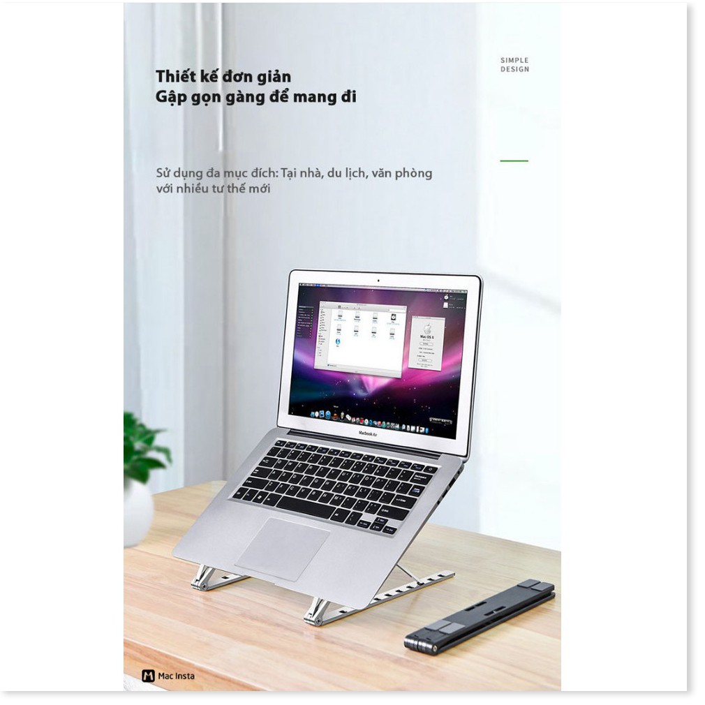 Đế giữ đa năng V01 Laptop Metal Holder- Gia Dụng SG