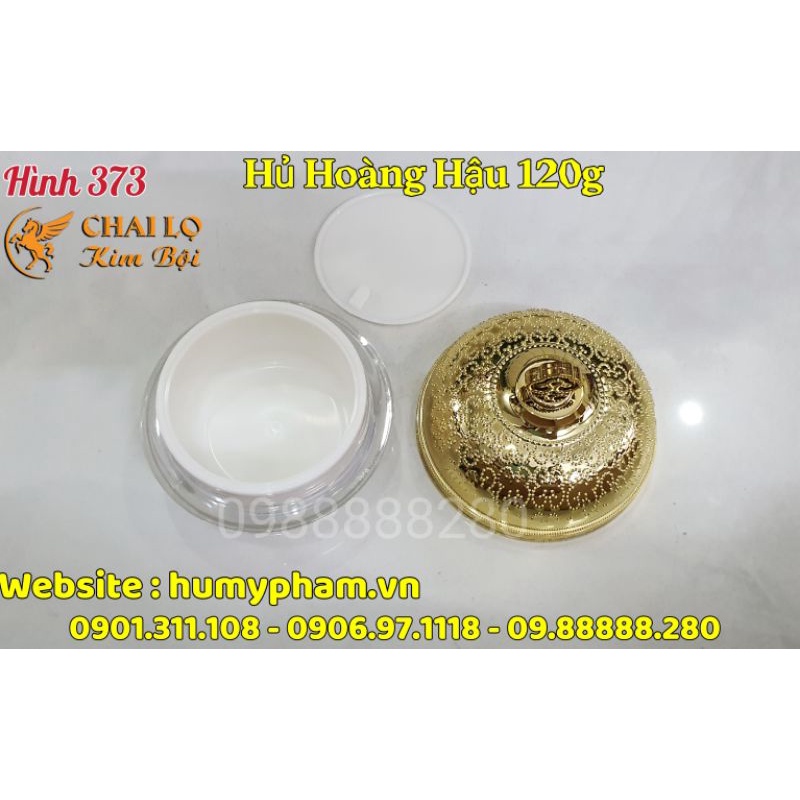 Chai lọ sang chiết mỹ phẩm - Hủ Hoàng Hậu 120g