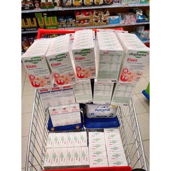 🌹🌹 VIÊN UỐNG BỔ SUNG SẮT EISEN + C ALTAPHARMA ( Dành cho bà bầu và người bị thiếu máu).