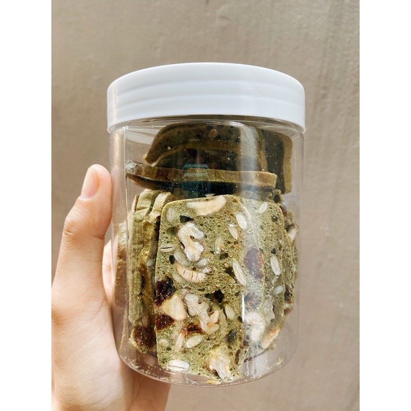 Bánh BISCOTTI nguyên cám- Bánh ăn kiêng không đường 100% by Finn Healthy | BigBuy360 - bigbuy360.vn