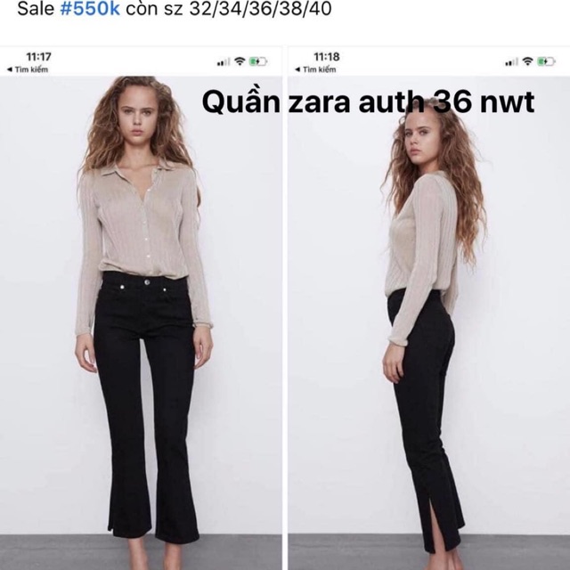 Quần Zara Auth