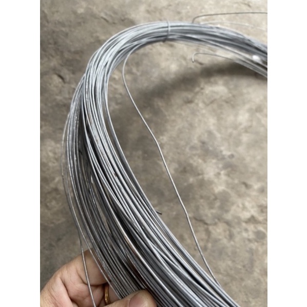10 Mét dây thép 0,5 li mạ kẽm làm hoa giấy, buộc đồ siêu chắc
