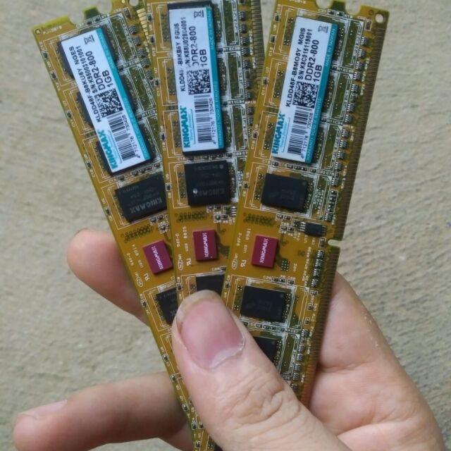 Ram máy tính DDR2 1G buss 800