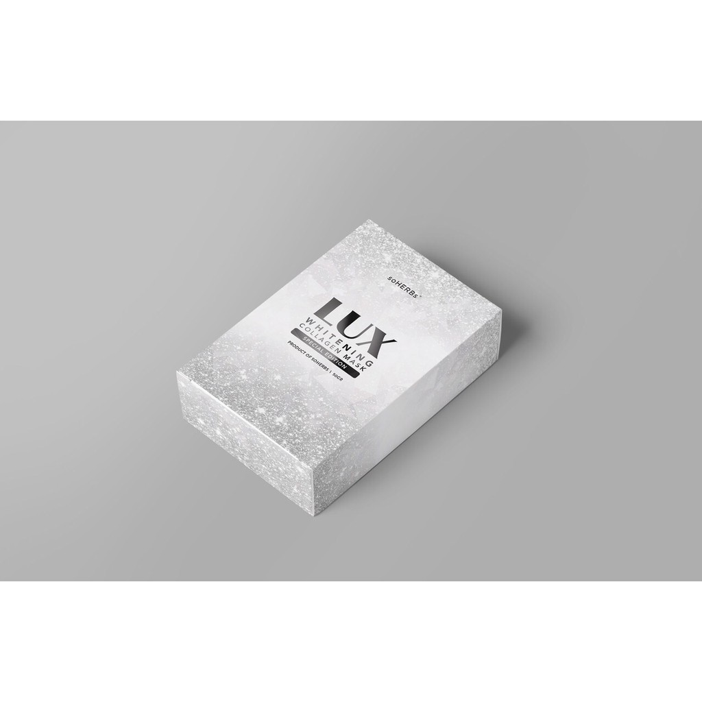 Ủ trắng da lux tinh chất collagen yến tươi hộp 3 gói