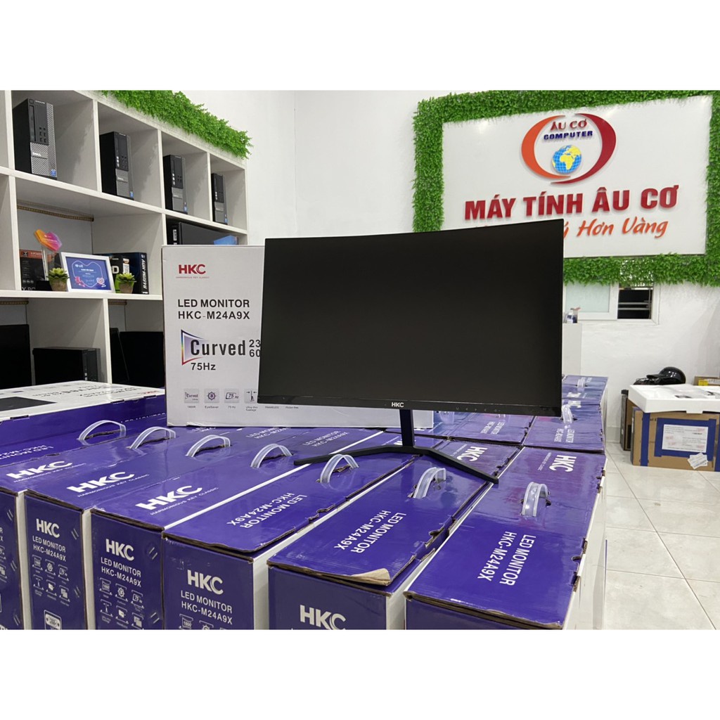 [người bán địa phương] Màn hình máy tính cong Full Viền 24inch 75Hz HUGON Q24 ,  Mới 100% , siêu đẹp , siêu nét , kiểu r | BigBuy360 - bigbuy360.vn