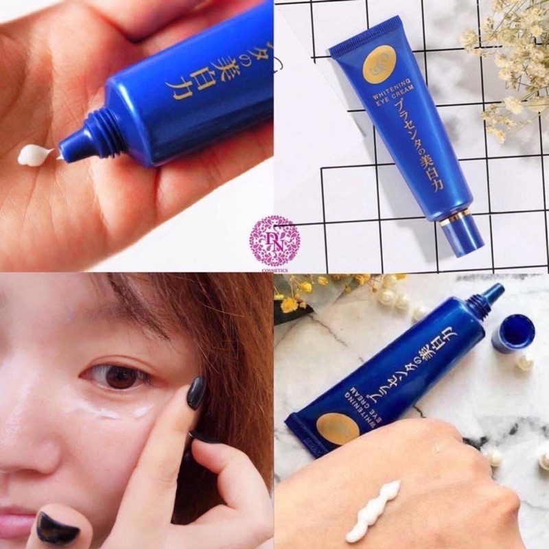 [Hàng_Nhật_ Chuẩn ]  Kem mắt ngừa thâm làm mờ nếp nhăn mắt Meishoku Whitening Eye Cream Nhật Bản