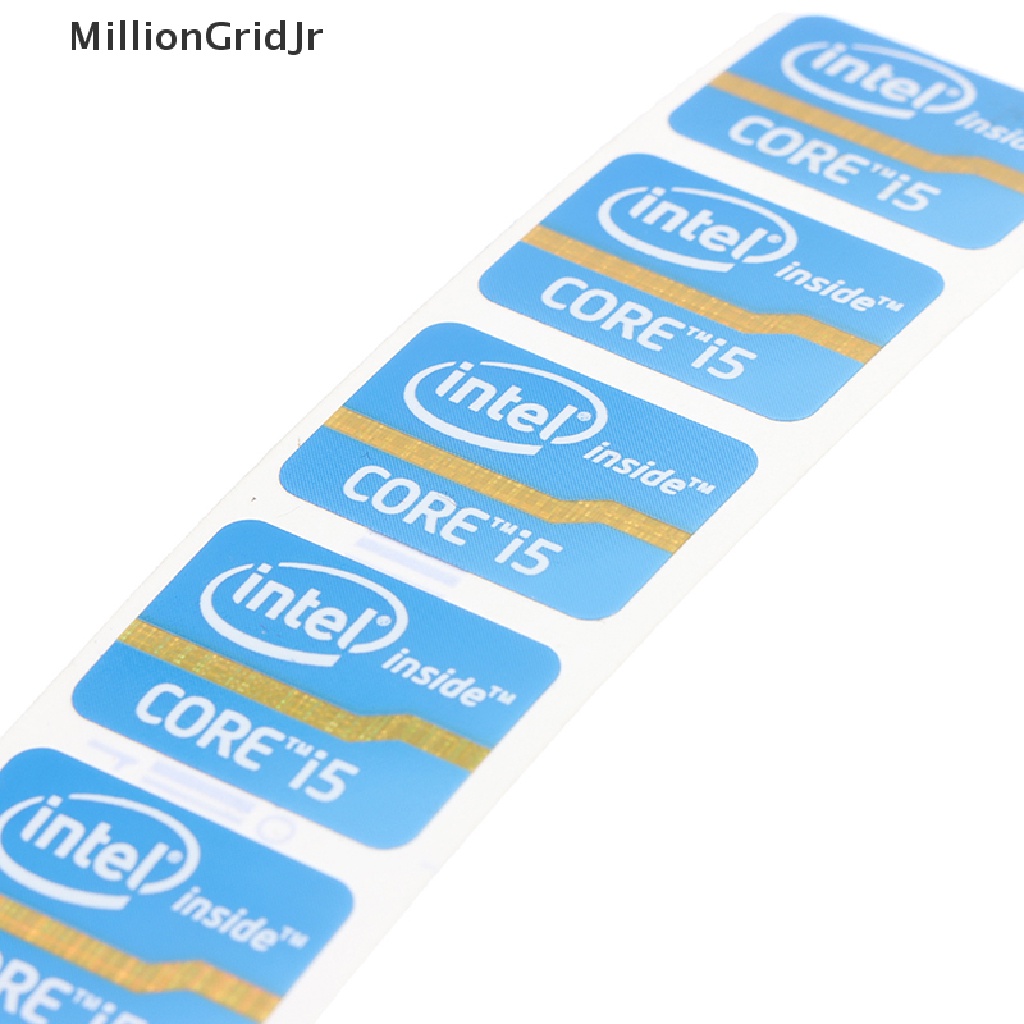 Miếng Dán Logo Laptop Intel Core i3 i5 i7