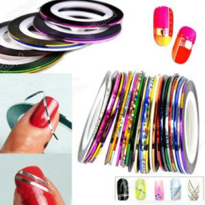 Phụ Kiện Dây Kim Tuyến Trang Trí Móng Nail  (Lẻ 1 Cuộn)