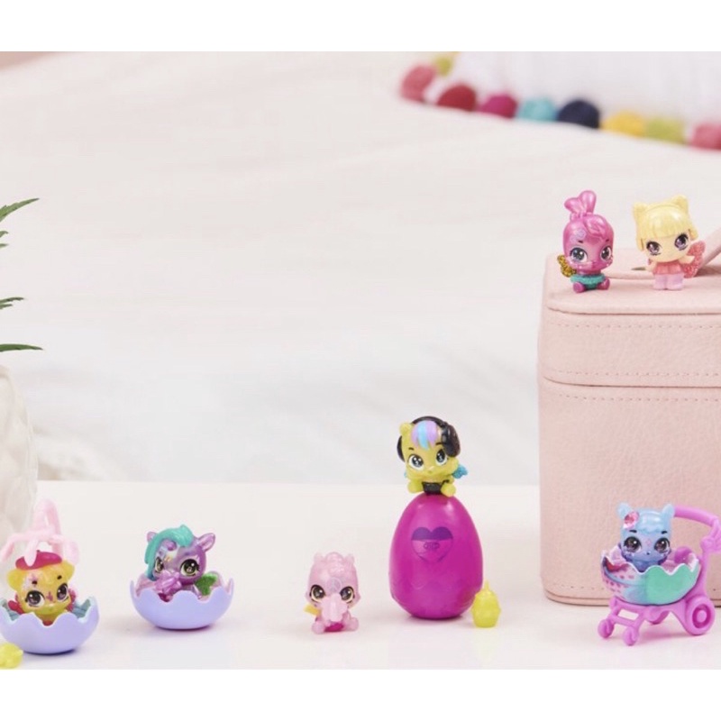 New.Set trứng Hatchimals Shimmer Babies