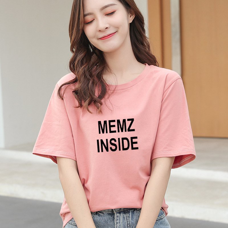 Aó Thun Tay Lỡ In Chữ Memz Inside, Aó Thun Nam Nữ Unisex In Chữ Cá Tính - ATIN06 | WebRaoVat - webraovat.net.vn