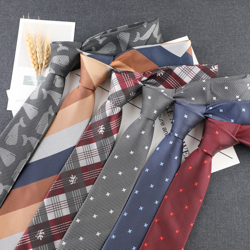 Cà vạt chú rể bản nhỏ 6cm, Calavat cao cấp, Cravat phong cách Hàn Quốc, Cavat dự tiệc