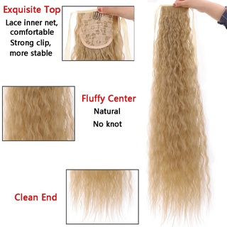 Phần Tóc Giả Làm Dày Tóc Xoăn Lọn Xù 32"