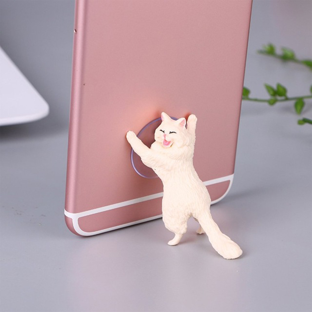 XIAOMI Giá Đỡ Điện Thoại Hình Mèo Dễ Thương Chất Lượng Cao