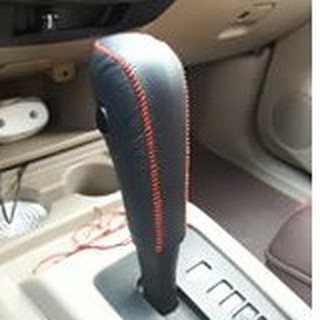 Bao da bọc cần số xe ford everest số tự động , da bò handmade, nhiều màu sắc