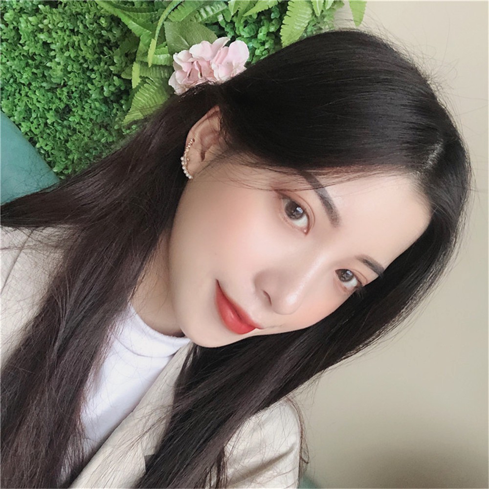 Khuyên tai đính ngọc trai thiết kế sáng tạo thời trang cho nữ