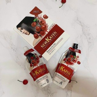  Nhuộm đen phủ bạc thảo dược chery Newkafen 500ml không dính da đầu mềm mượt 
