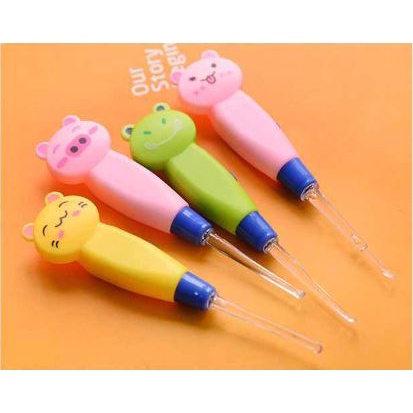 Dụng cụ lấy ráy tai có đèn an toàn - Tặng kèm 2 đầu lấy ráy