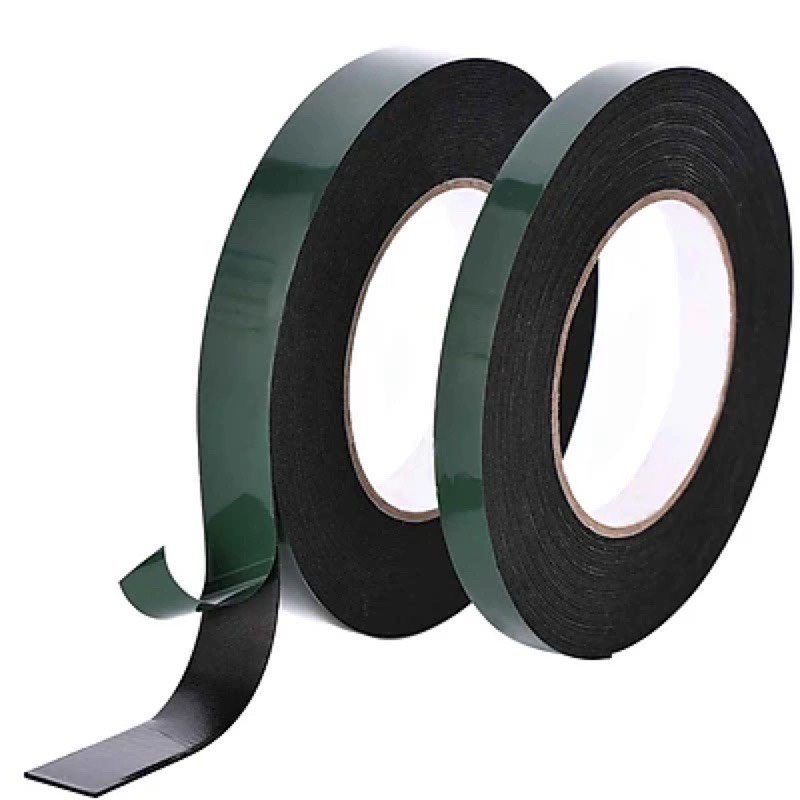 Băng keo 2 mặt xốp xanh