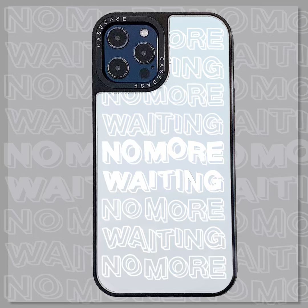 Ốp điện thoại Silicon bảo vệ camera chống sốc mặt gương cho IPHONE 12PRO MAX 12MINI 11PRO MAX XS MAX XR SE 2020 7 8 | BigBuy360 - bigbuy360.vn