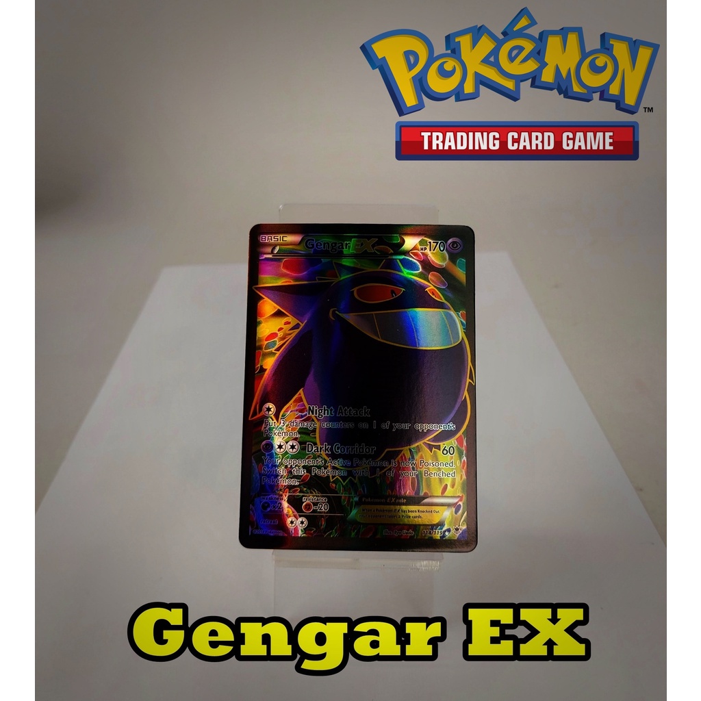 Thẻ bài Pokemon Gengar EX