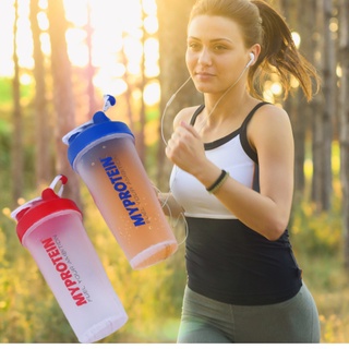 Bình lắc sữa Whey Protein Tập Gym * Bình Đựng Nước Thể Thao* My Protein 600ml- hàng nhựa cao cấp