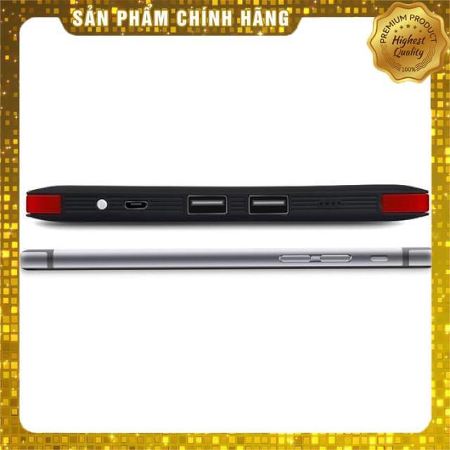 Pin dự phòng siêu mỏng NO.9 10000mAh/4 đầu ra  chức năng sạc nhanh cùng lúc 4 thiết bị