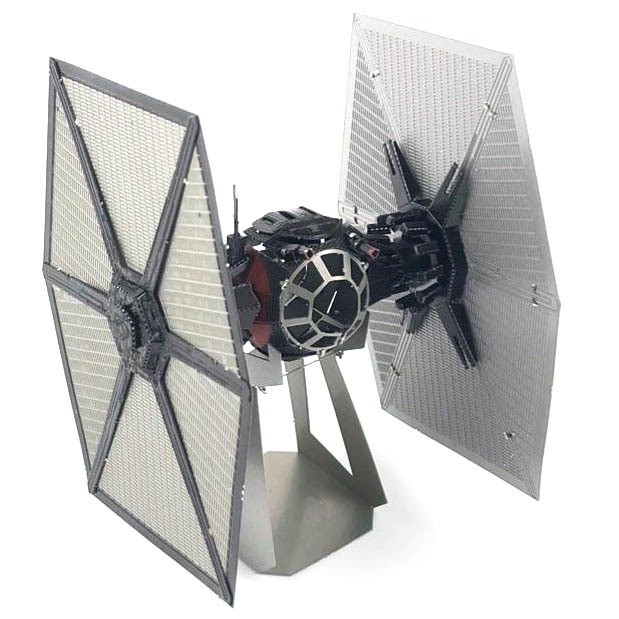 Đồ chơi lắp ghép Mô hình Kim loại Máy bay chiến đấu TIE Fighter Star Wars