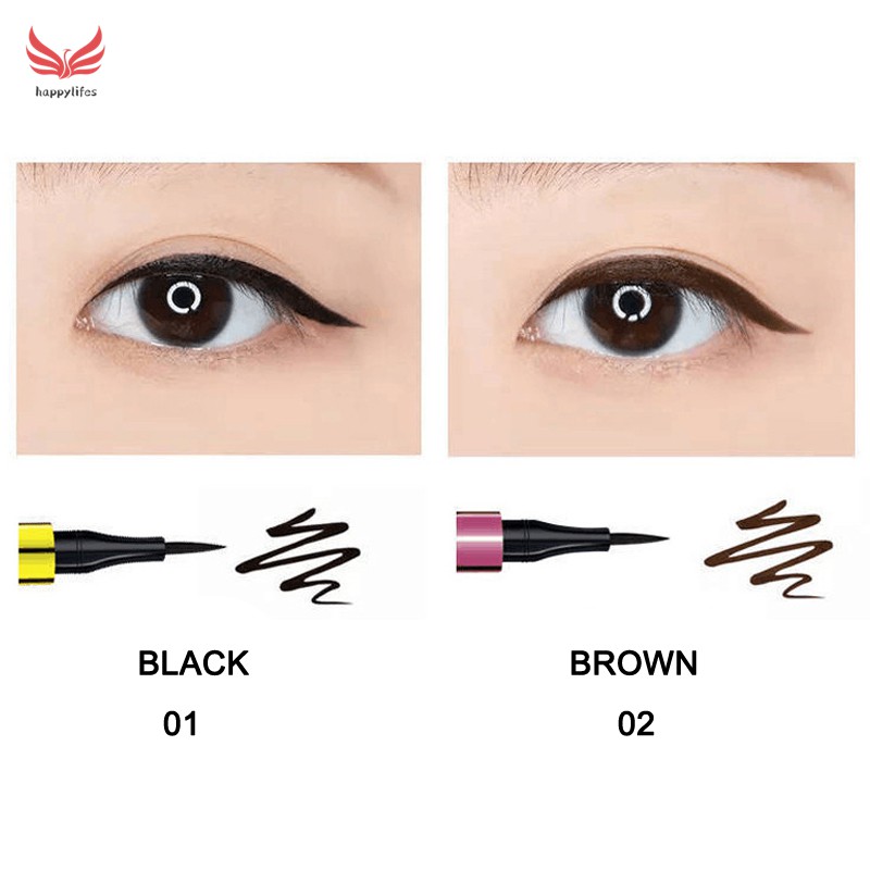 [Hàng mới về] Bút kẻ mắt nước màu đen/nâu nhanh khô chống thấm dành cho trang điểm | BigBuy360 - bigbuy360.vn