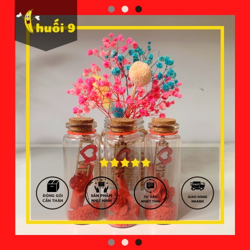 Lọ ước thủy tinh vintage / Lọ ước nhiều kích thước - Lọ thủy tinh ước nguyện