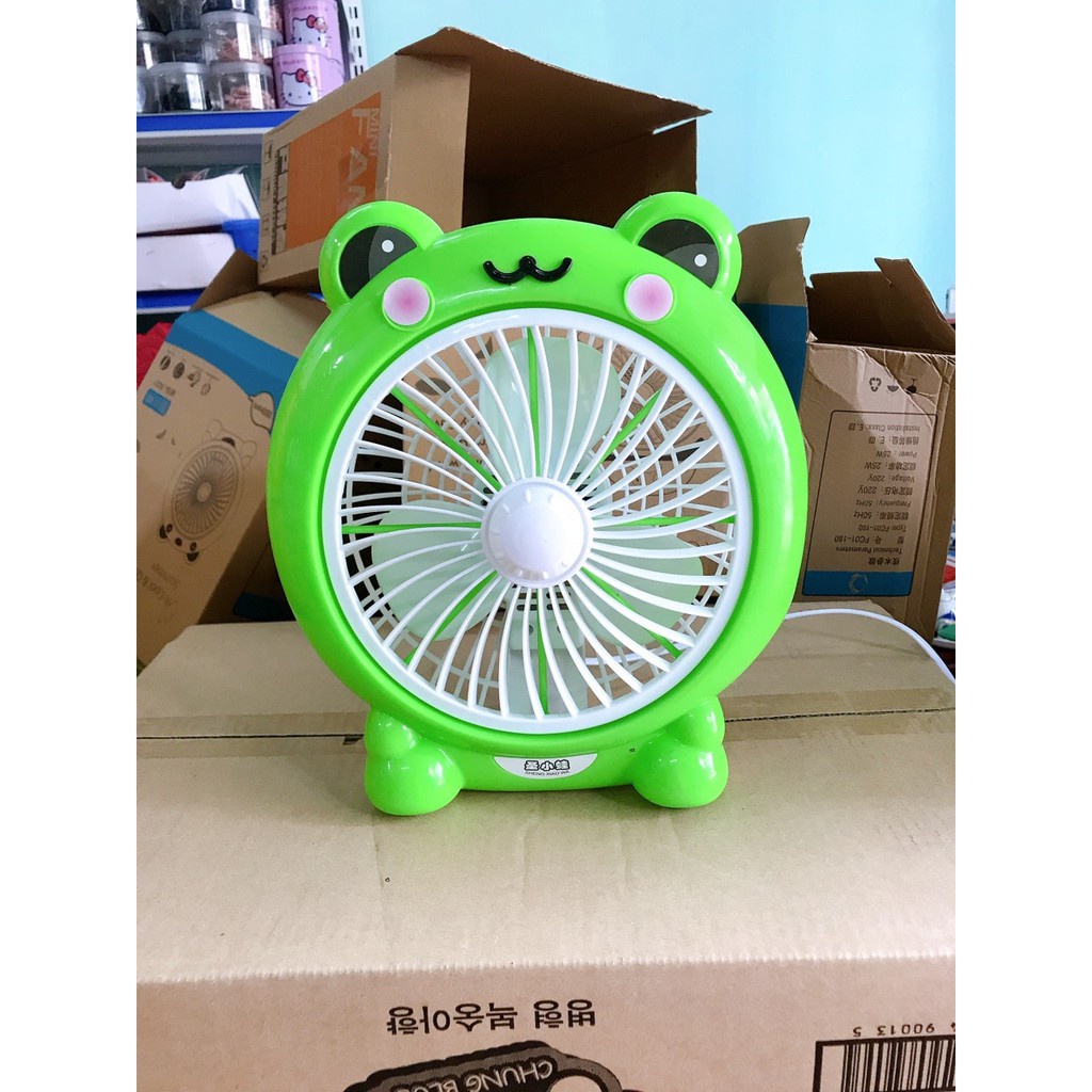 Quạt Điện Mini Hình Các Con Thú Ngộ Nghĩnh .