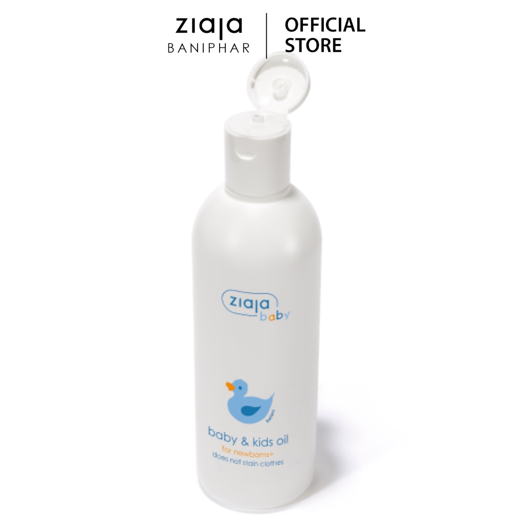 Dầu Massage Cho Trẻ Từ 1 Ngày Tuổi Baby &amp; Kids Oil Ziaja Baby ZIAJA BANIHAR Giúp Chăm Sóc Và Bảo Vệ Da Cho Bé 270ml