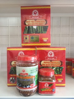 Muối tiêu dưỡng sinh 500g
