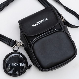 Leather Bag Fusionism (Đen)