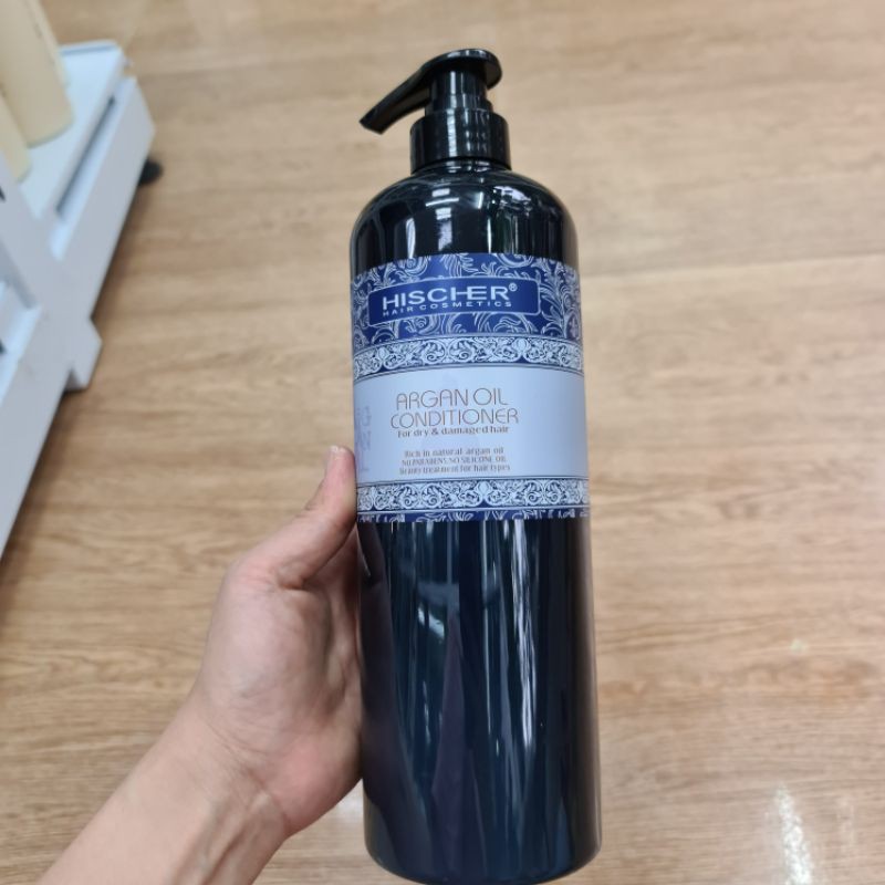 Dầu gội hoặc dầu xả Hischer argan oil 500ml - 1000ml