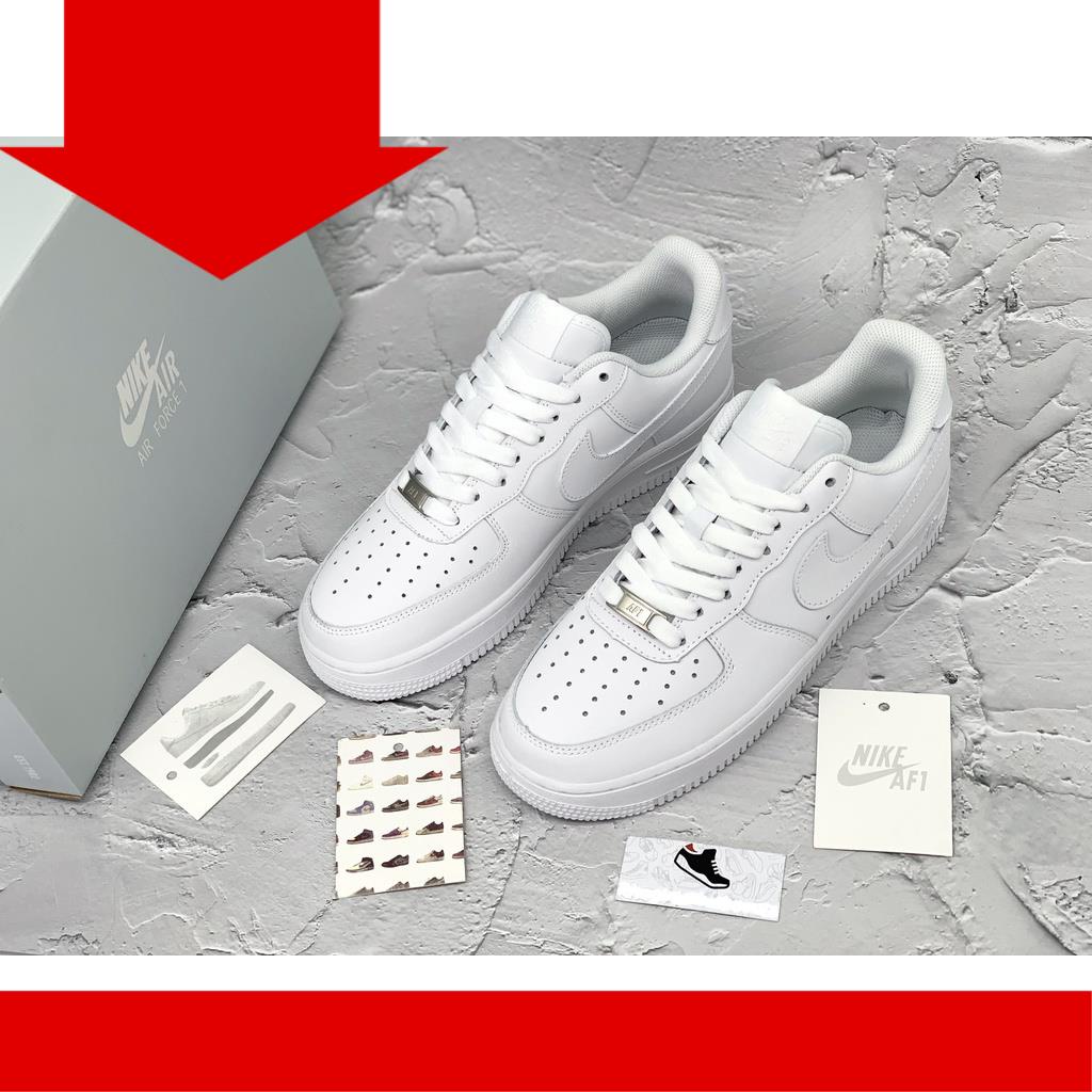 Giày Sneaker Nam Nữ - Giày Nike Air Force 1 AF1 Trắng Thể Thao Cổ Thấp Cao Cấp Full box + Bill