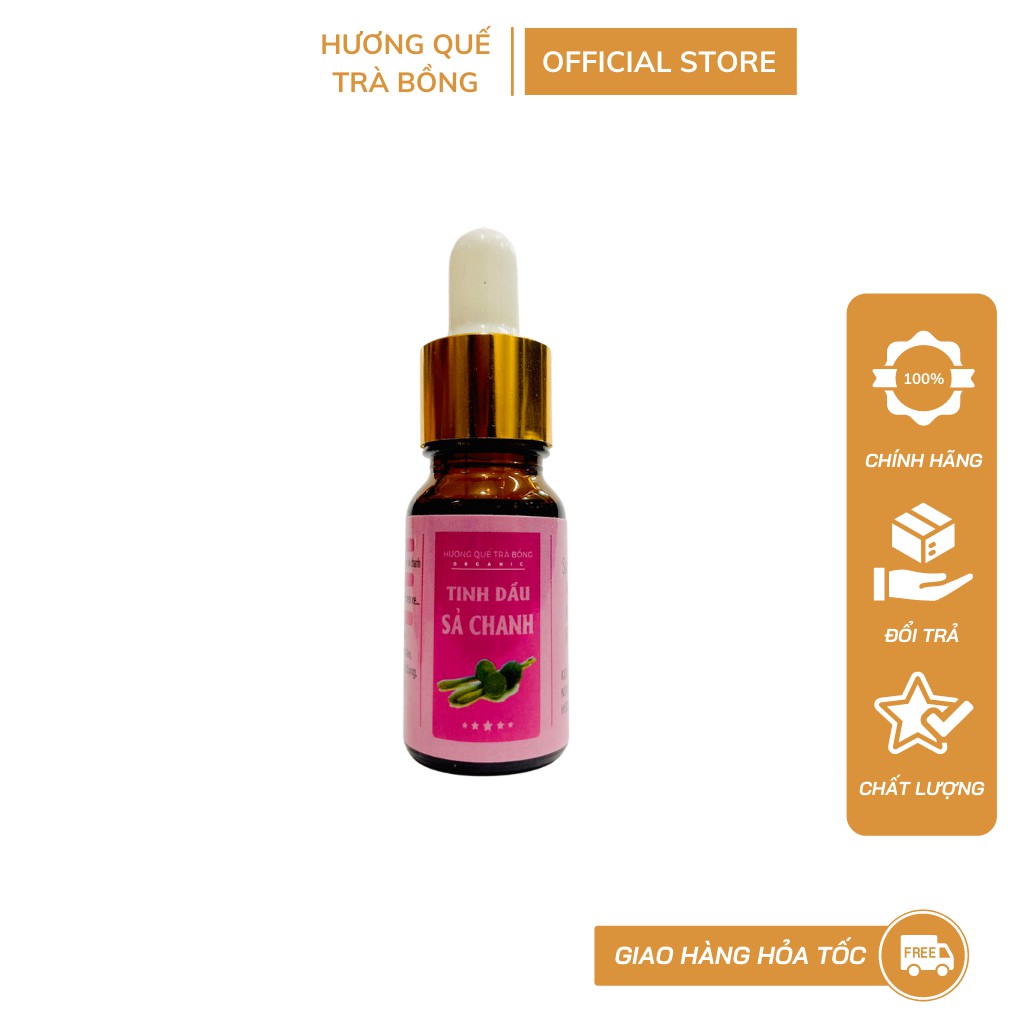 Tinh Dầu Sả Chanh, Hương Quế Trà Bồng 10ml