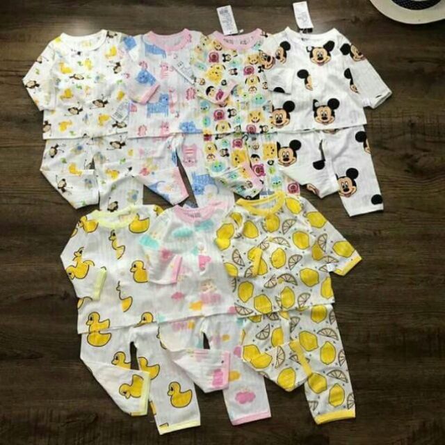 Combo 3 bộ cotton giấy