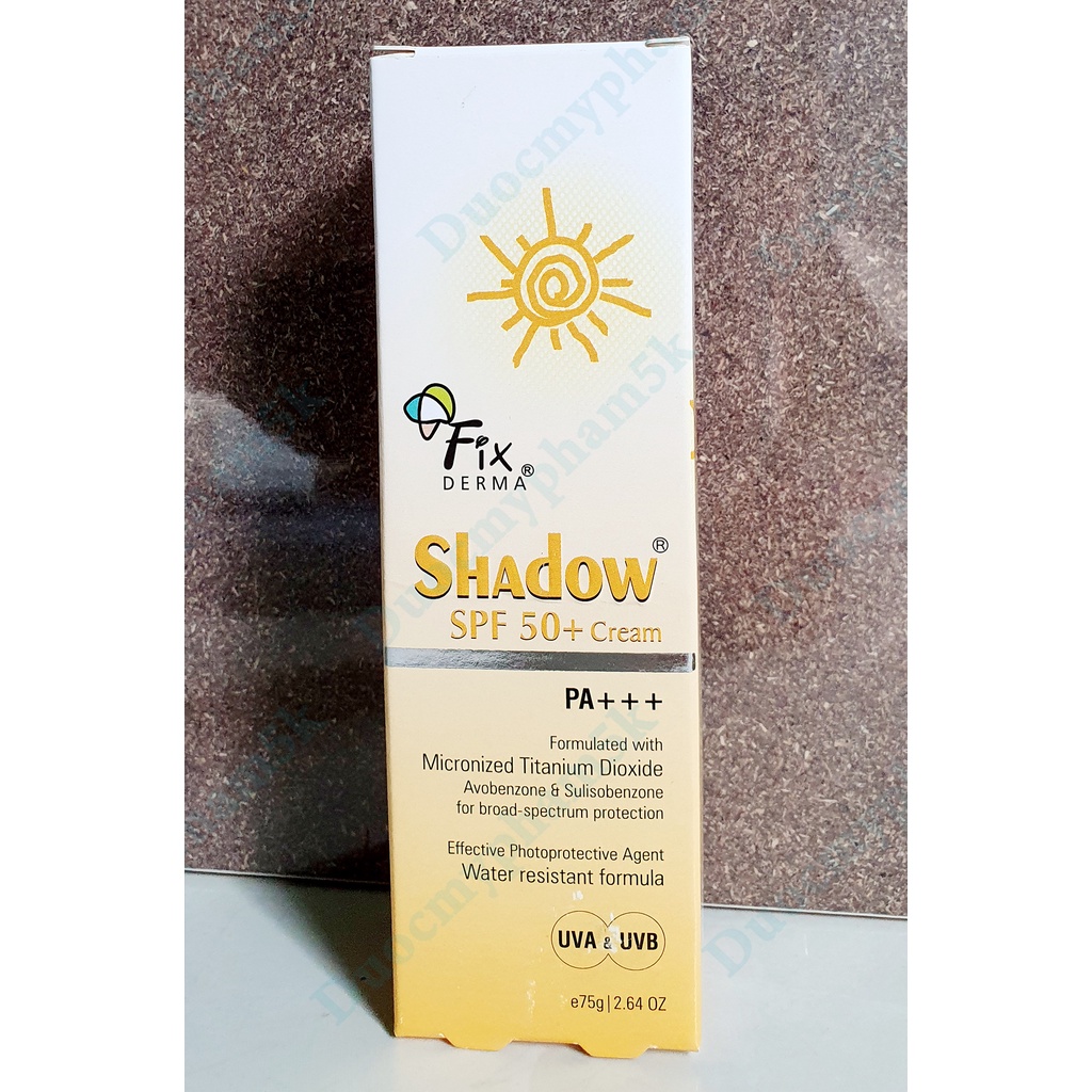 [CHÍNH HÃNG] KEM CHỐNG NẮNG FIXDERMA SHADOW SPF 50+ CREAM (75gram)