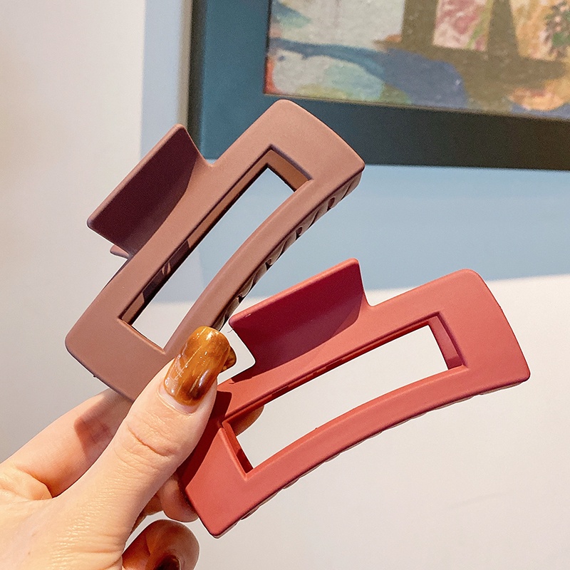 Kẹp Tóc Hình Chữ Nhật Thời Trang Thanh Lịch Dành Cho Nữ