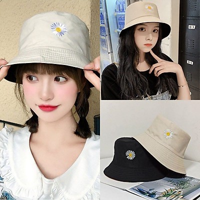 Mũ bucket 2 mặt hàng Quảng Châu
