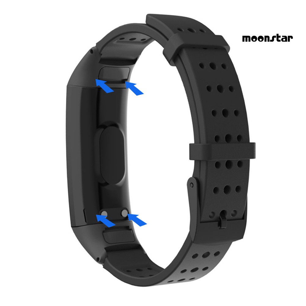 HUAWEI Dây Đeo Silicon Thay Thế Cho Đồng Hồ Thông Minh Huawei Honor Band 4 / 5