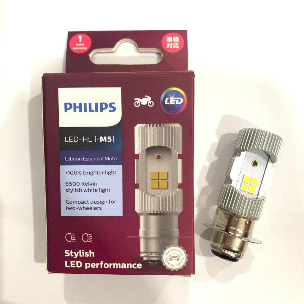 Đèn Pha Led Philips M5 100% Beat Fi Vario 125 Mio M3 Chất Lượng Cao