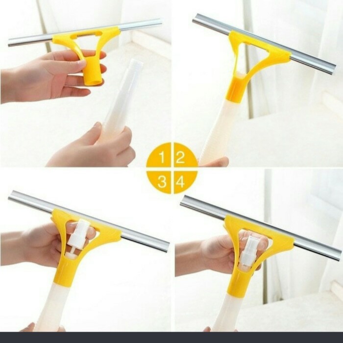 Bộ dụng cụ vệ sinh cửa kính 2 trong 1 | BigBuy360 - bigbuy360.vn