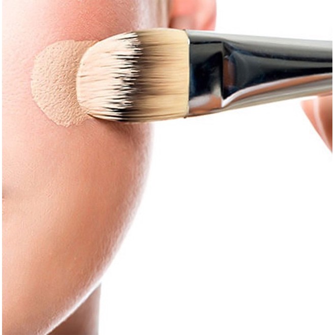 [Giao Ngay Lập Tức] Cọ Tán Kem Nền Đầu Dẹp Vacosi Foundation Brush