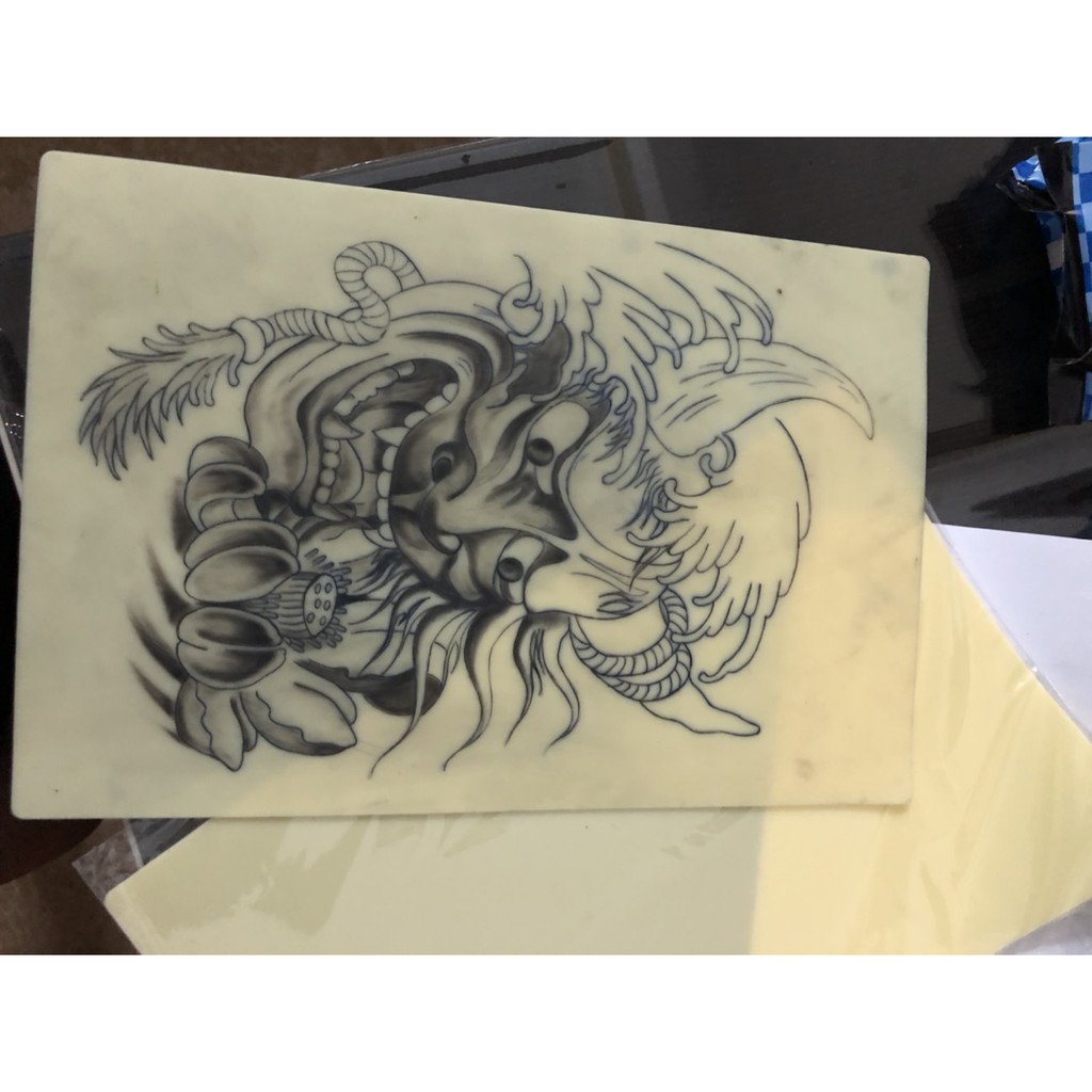 Da giả tập xăm tattoo