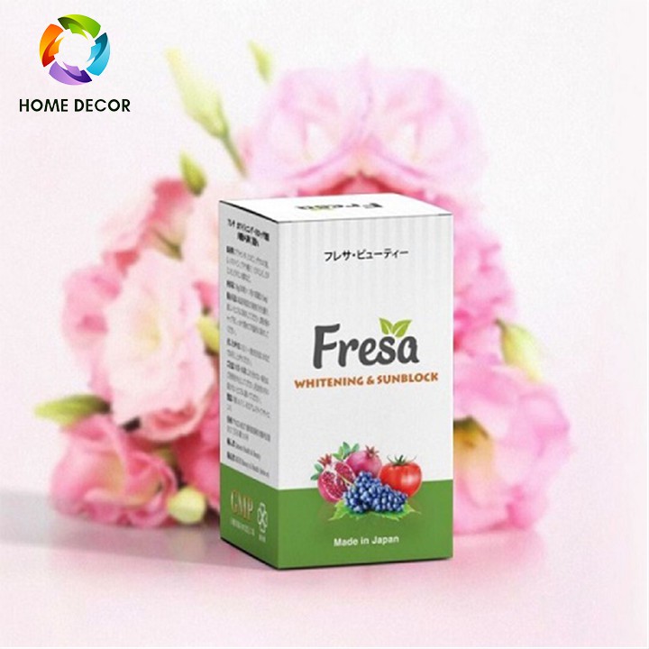 [Hàng chính hãng] Viên uống trắng da chống nắng Fresa - made in Japan | Thế Giới Skin Care