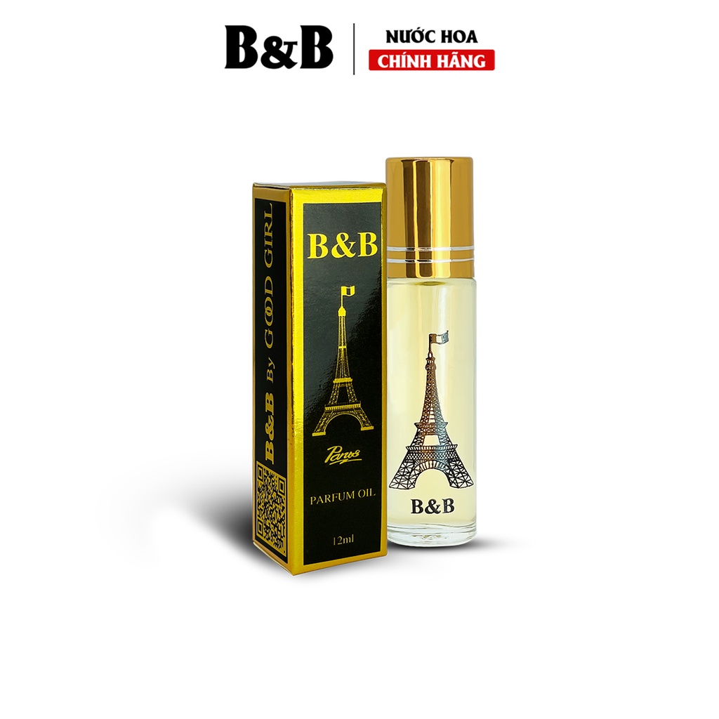 Tinh dầu nước hoa lăn nữ B&amp;B Goodgirl 10ml lưu hương cực lâu - PHP